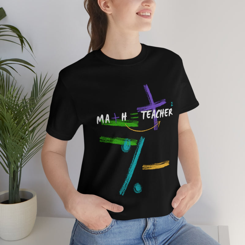 Math Teacher Unisex Tee