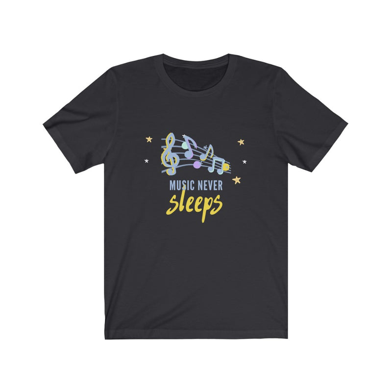 Music Never Sleeps Unisex Tee