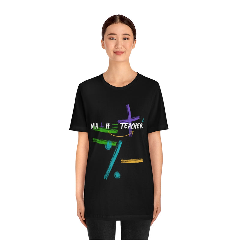 Math Teacher Unisex Tee